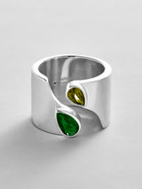 BaubleBar Emerald|Peridot - 
    Personalized crystal ring
  
