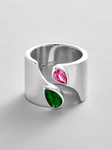 BaubleBar Emerald|Rose - 
    Personalized crystal ring
  
