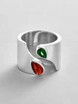 BaubleBar Garnet|Emerald - 
    Personalized crystal ring
  
