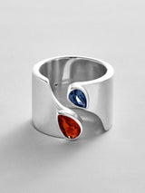 BaubleBar Garnet|Sapphire - 
    Personalized crystal ring
  
