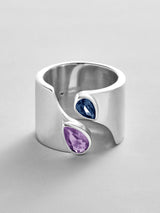 BaubleBar Light Amethyst|Sapphire - 
    Personalized crystal ring
  
