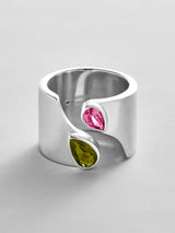 BaubleBar Peridot|Rose - 
    Personalized crystal ring
  
