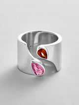 BaubleBar Rose|Garnet - 
    Personalized crystal ring
  
