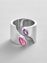 BaubleBar Rose|Light Amethyst - 
    Personalized crystal ring
  
