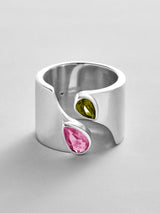 BaubleBar Rose|Peridot - 
    Personalized crystal ring
  
