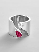 BaubleBar Ruby|Crystal - 
    Personalized crystal ring
  
