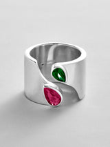 BaubleBar Ruby|Emerald - 
    Personalized crystal ring
  
