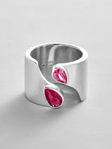 BaubleBar Ruby|Rose - 
    Personalized crystal ring
  

