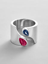 BaubleBar Ruby|Sapphire - 
    Personalized crystal ring
  
