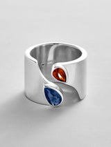 BaubleBar Sapphire|Garnet - 
    Personalized crystal ring
  
