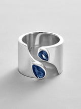 BaubleBar Sapphire|Sapphire - 
    Personalized crystal ring
  
