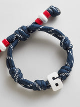 BaubleBar Team Knotty Varsity Custom Bracelet - USA Single Digit - 
    Custom waterproof bracelet 
  
