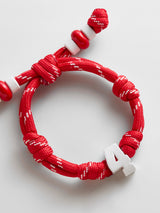 BaubleBar Team Knotty Varsity Custom Bracelet - England Single Digit - 
    Custom waterproof bracelet 
  
