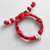 Team Knotty Varsity Custom Bracelet - England Single Digit