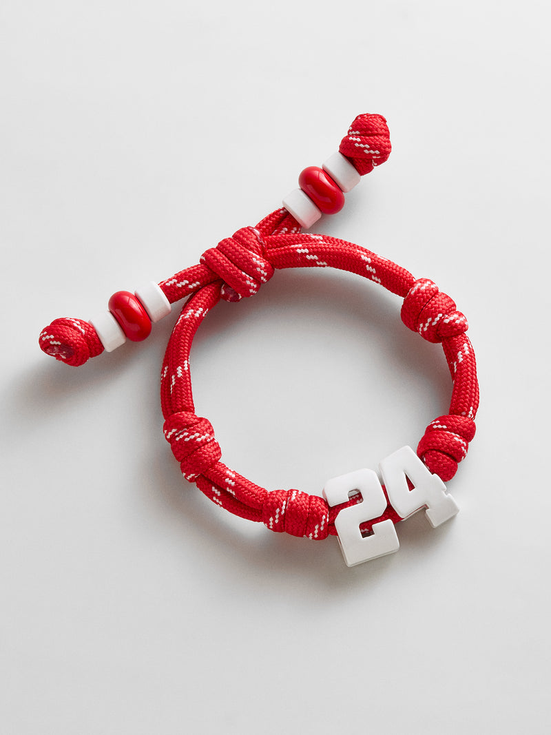 Team Knotty Varsity Custom Bracelet - England Double Digit