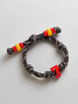 BaubleBar Team Knotty Varsity Custom Bracelet - Germany Single Digit - 
    Custom waterproof bracelet 
  

