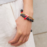 Team Knotty Varsity Custom Bracelet - Germany Double Digit