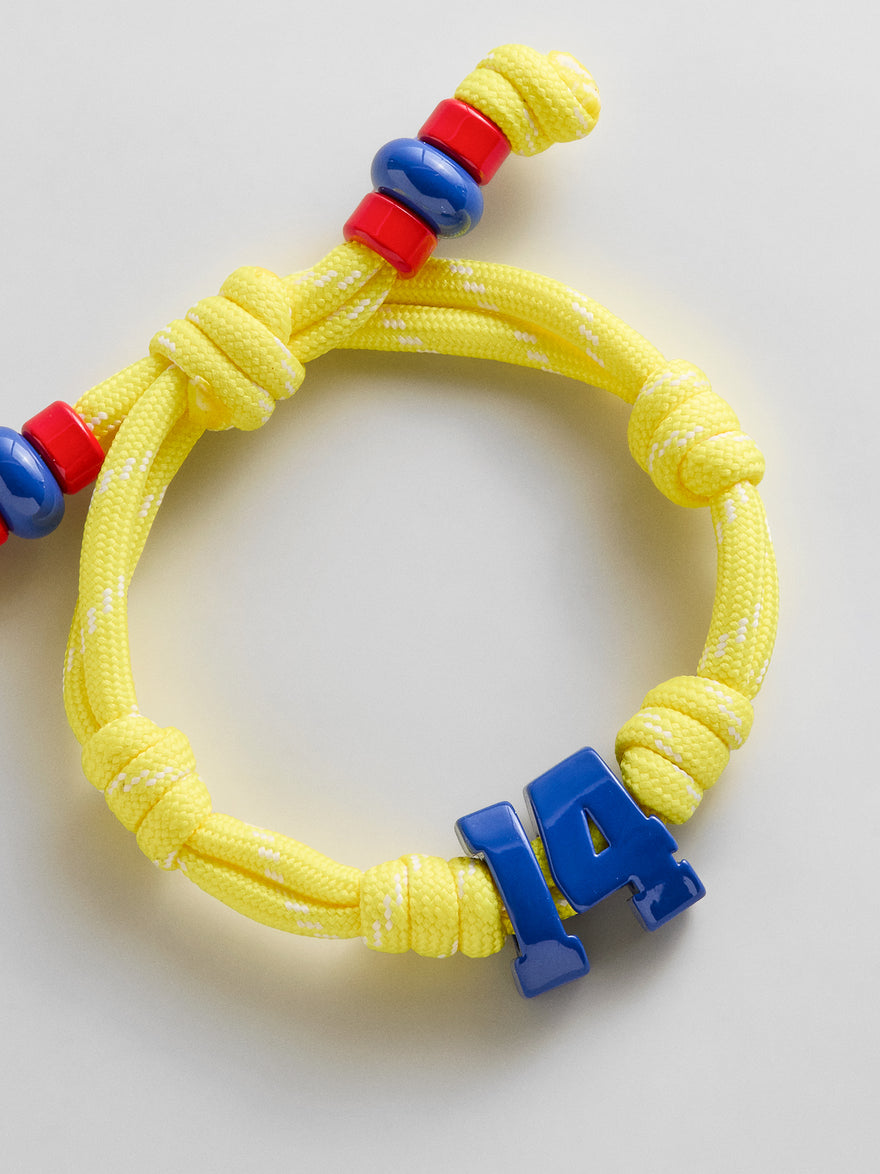 Team Knotty Varsity Custom Bracelet - Colombia Double Digit