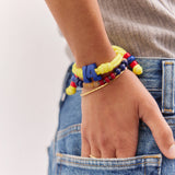 Team Knotty Varsity Custom Bracelet - Colombia Double Digit