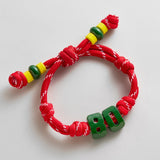 Team Knotty Varsity Custom Bracelet - Morocco Double Digit