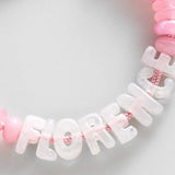 Wear Everywhere Waterproof Custom Bracelet - Light Pink/White Quartz