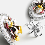Disney Donald Duck Vampire Statement Earrings