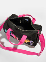 BaubleBar Thready to Go Kids' Custom Duffle - Black/Multi - 
    Children's day bag
  
