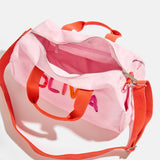 Thready to Go Kids' Custom Duffle - Pink/Red Multi