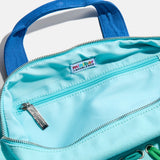 Thready to Go Kids' Custom Duffle - Light Blue/Blue Multi