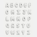 Knotty Enamel Initial Custom Bracelet - Multi/White Double Letter