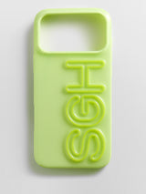 BaubleBar Fine Line Custom iPhone Case - Chartreuse/Chartreuse - 
    Custom Phone Case
  
