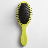 Mini Fine Line Custom Hair Brush - Chartreuse Green/White