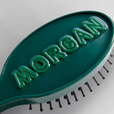 Mini Fine Line Custom Hair Brush - Hunter Green/Dark Green