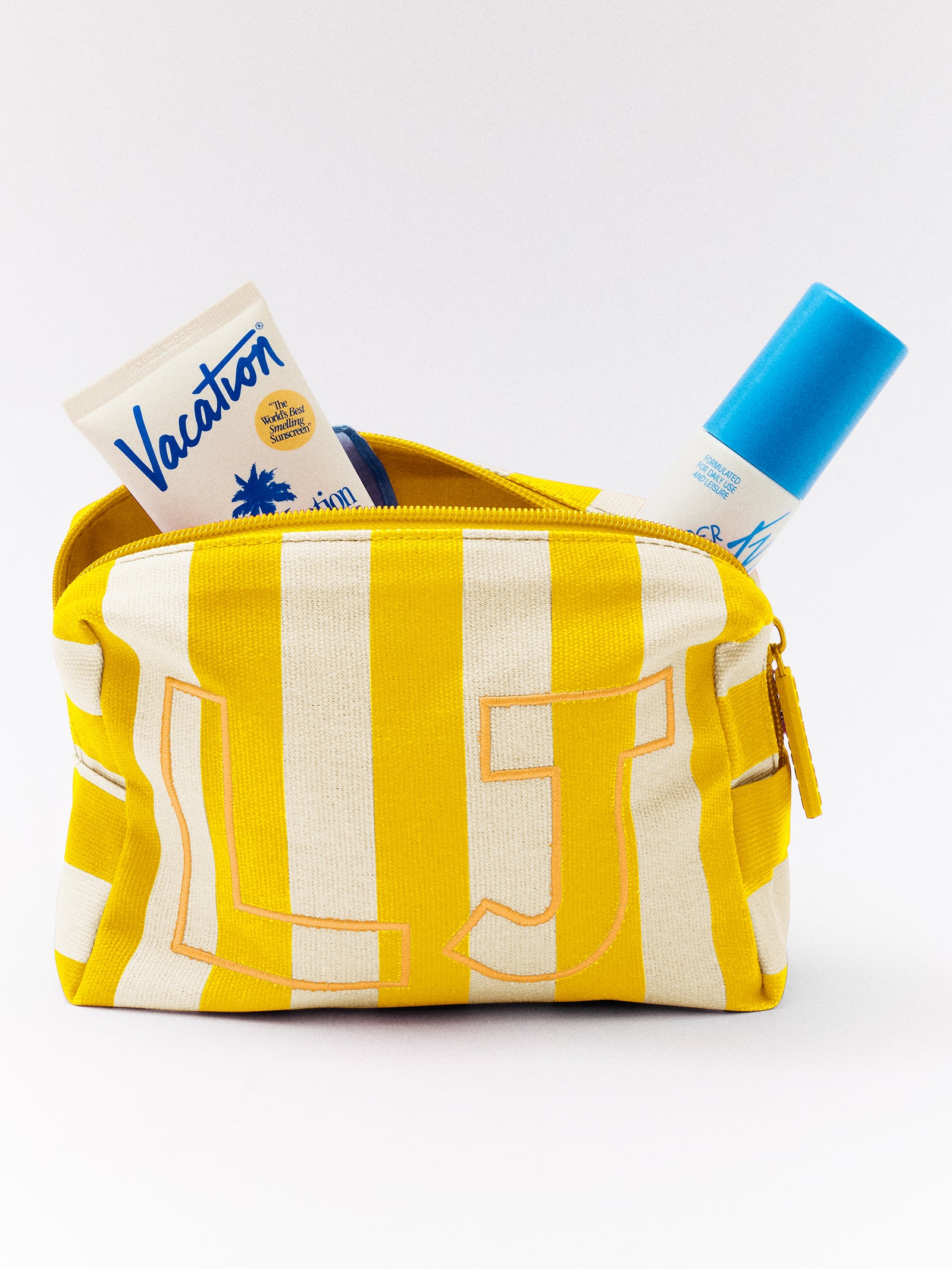Striped Take It Away Custom Storage Pouch - Custom Citrus