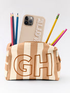 Striped Take It Away Custom Storage Pouch - Custom Dune