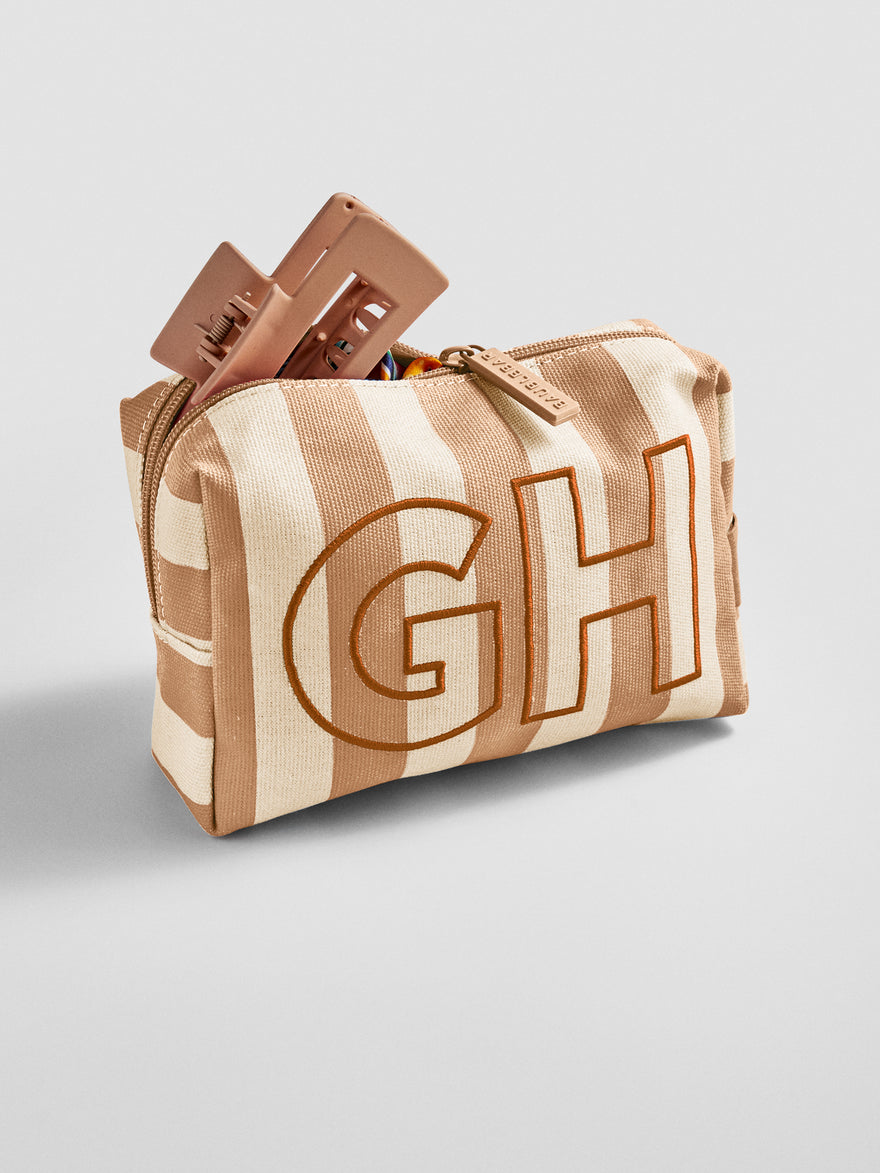 Striped Take It Away Custom Storage Pouch - Custom Dune