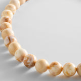 Mini Jane Beaded Necklace - Smoky Ivory Quartz