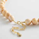 Mini Jane Beaded Necklace - Smoky Ivory Quartz
