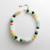 Mini Jane Beaded Necklace - Retro Multi