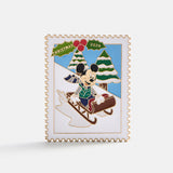 Disney Christmas Stamp Mystery Pin