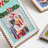 Disney Christmas Stamp Mystery Pin