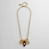 Nessa Semi-Precious Evil Eye Necklace