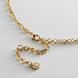 Nessa Semi-Precious Evil Eye Necklace