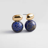 Nat Stud Earrings - Lapis