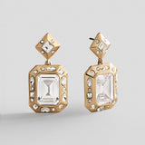 Veronica Cubic Zirconia Drop Earrings