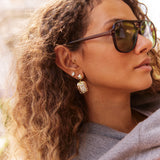 Veronica Cubic Zirconia Drop Earrings
