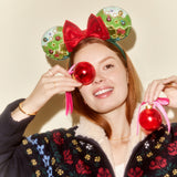 Disney Minnie Mouse Christmas Tree Ears Headband