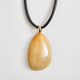 Chase Semi-Precious Pendant Necklace - Neutral