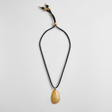 Chase Semi-Precious Pendant Necklace - Neutral