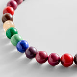 Mini Jane Beaded Necklace - Dark Multi